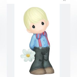 2014 PMI porcelain boy figurine, missing the flower in his hand